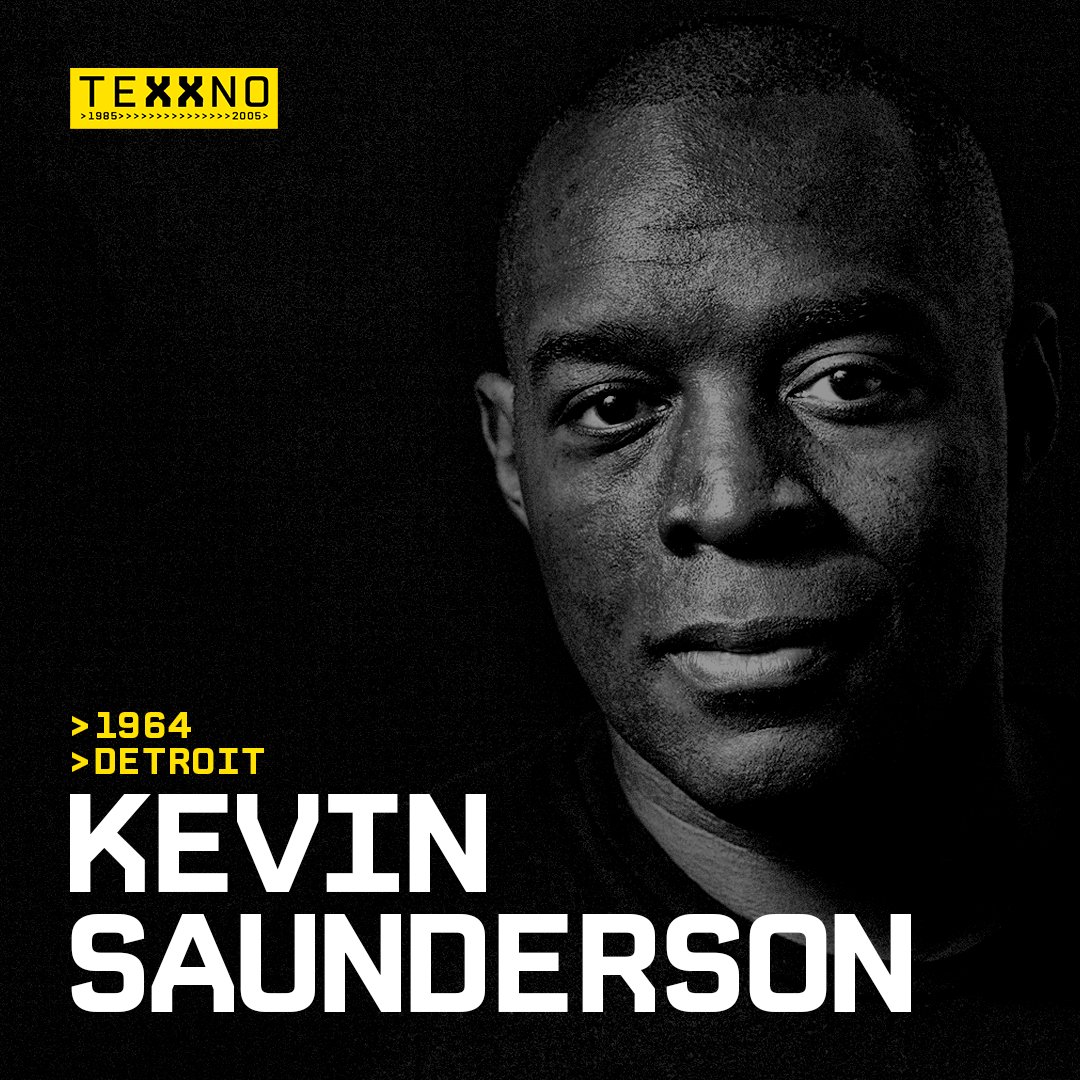 Felicitamos hoy a uno de los grandes de #Detroit <a href="/kevinsaunderson/">Kevin Saunderson</a>
 Con 14 años conoció a <a href="/derrickmayday/">Derrick May</a> y desde ahí, todo fue #texxno.