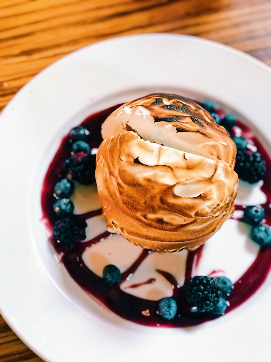 Baked Alaska! ❄️🔥 #rva #rvadine