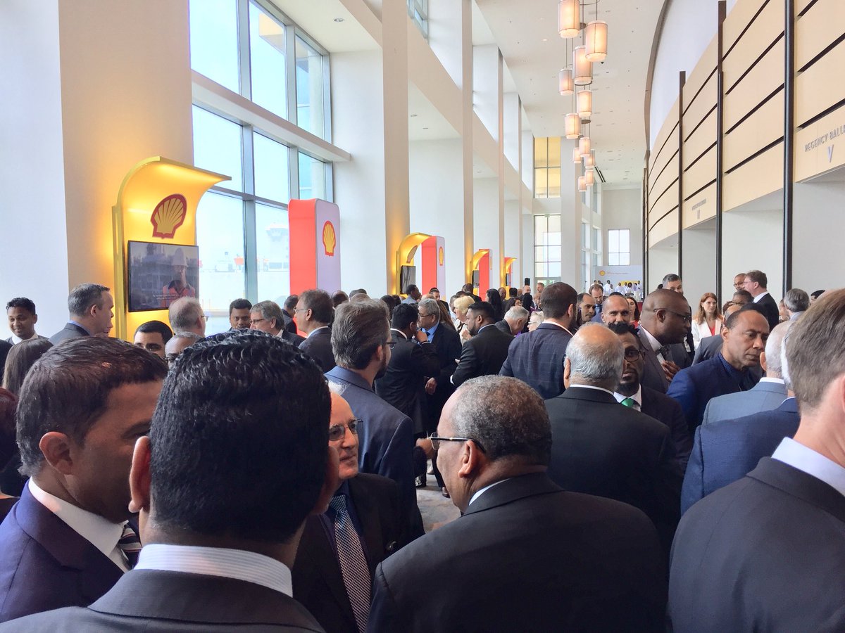 Business lunch network event by Royal Dutch #Shell about the collaboration with the Gvt of #TrinidadandTobago - keynotes by #PMRowly #MaartenWetselaar #DerekHudson #CharlesHolliday