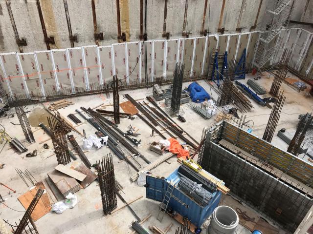 Urban_Toronto's tweet image. Below grade forming underway for Alterra's 36-Storey 159SW. ow.ly/UTNz30lHx7M #Toronto #development #realestate