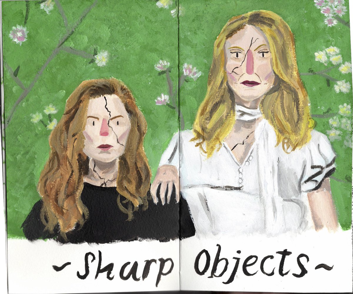 ViruXia_'s tweet image. #SharpObjects #SharperObjects #Fanart  #HBO @SharpObjects_Tv @HBO  (Heridas Abiertas) Camille+Adora💀🥤
@TheArtBond @dibujando @TheArtistHelp @ConoceArtistas