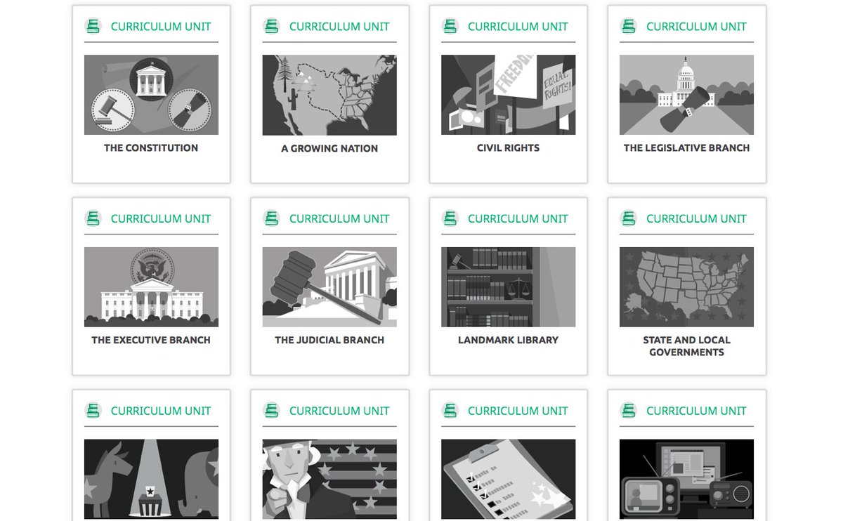 icivics's tweet photo. Our curriculum units are arranged by topic and can be used just like a chapter or unit of a textbook: https://t.co/uGwT85KPeT
#iCivicsTips https://t.co/fDM7NsNIiz