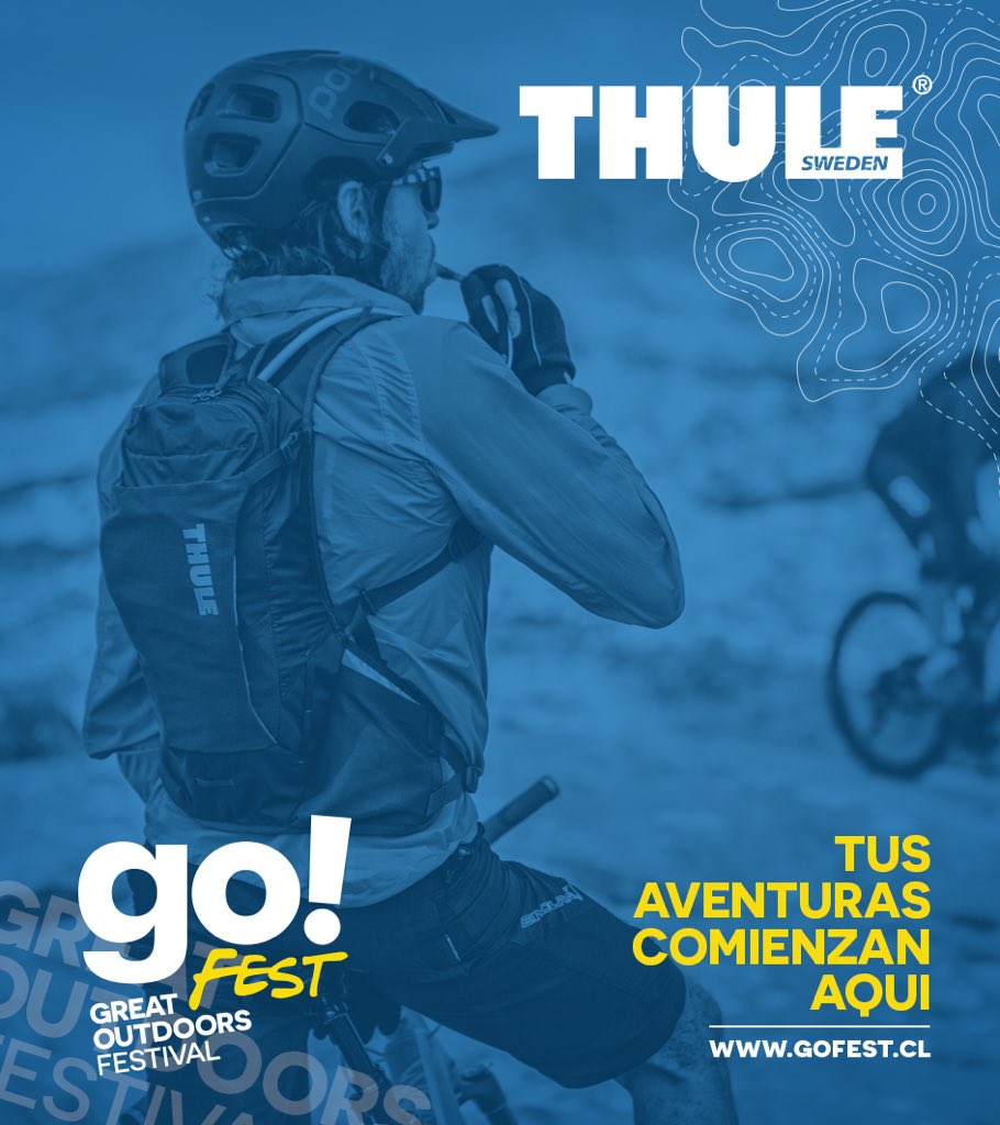 GoFest_Chile's tweet photo. Comienza la cuenta regresiva para #GoFest2018. Acá la presentación oficial de las marcas que podrás encontrar del 19 al 21 de Octubre en el #ValledeCuracaví #ThuleChile nos traerá una amplia gama de equipamiento para todas tus #aventuras #GoFestChile #EquipamosAventuras 🍃🙌🏼 https://t.co/4qPCFNtQTF