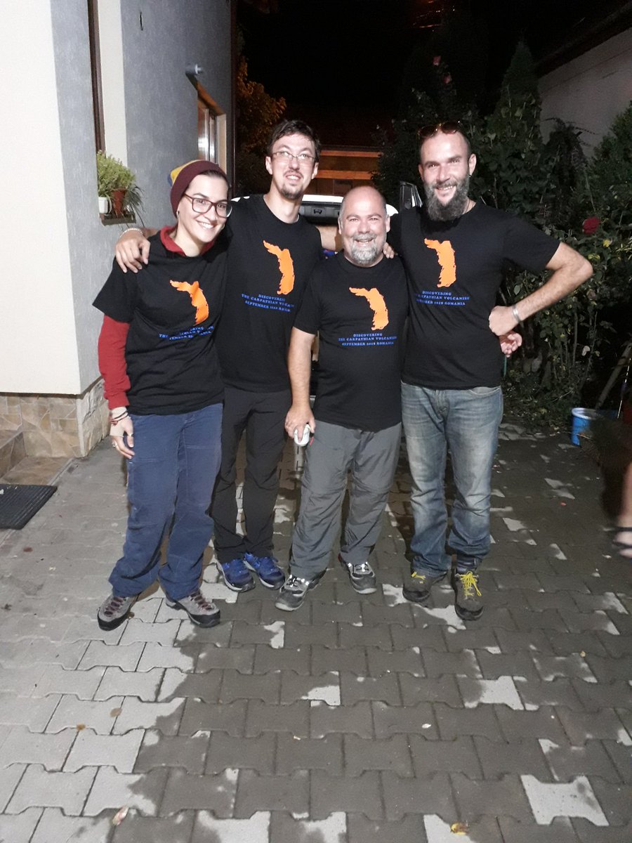 "Discovering the Carpathian volcanoes" is joint field work between different universities and research institutes. This expedition is to figure out the fluid geochemistry of the Neogenic volcanic range of the Eastern Carpathians. The field work started yesterday with packing!