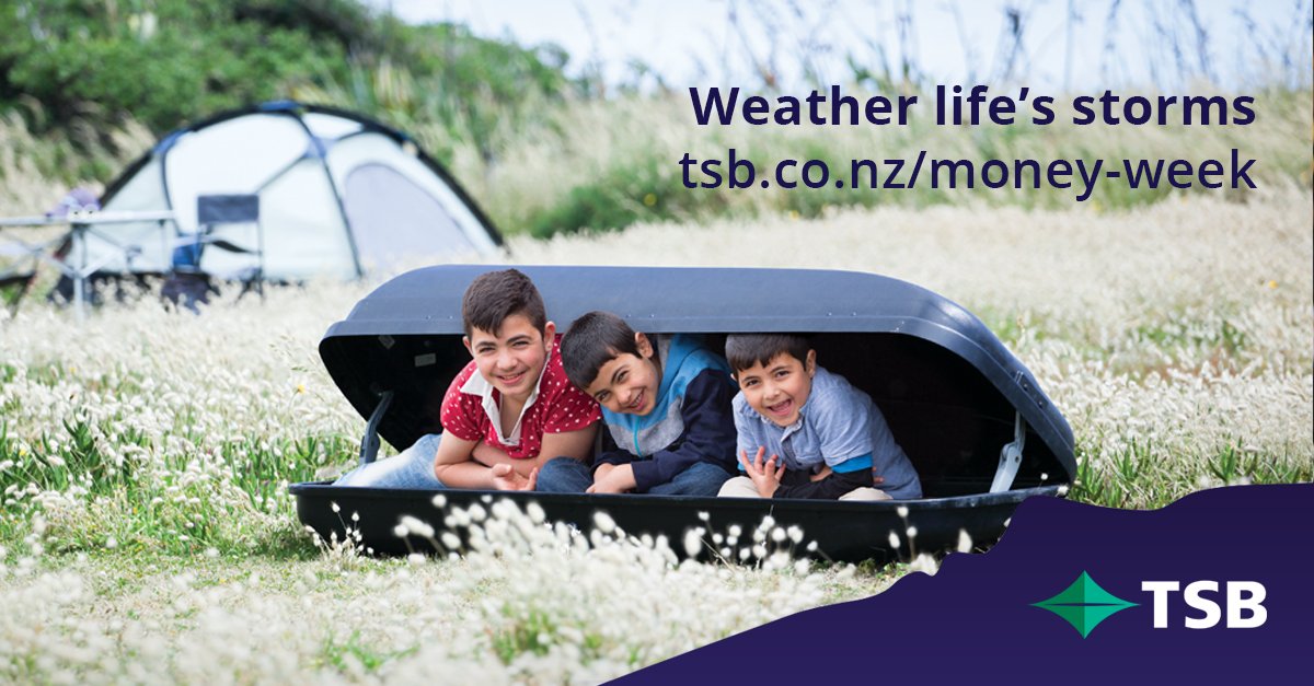 TSB_NZ's tweet image. Join us for #moneyweek2018! We’re sharing some helpful tips on how you can be prepared when the unexpected happens. Plus, we’re giving you the chance to win $500! Find out more: facebook.com/TSBNewZealand/  #weatherthestorm