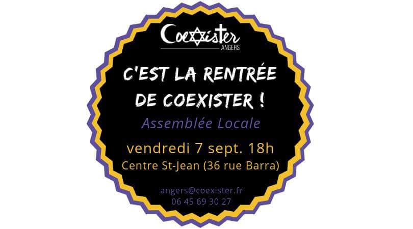 Coexister Angers tweet media