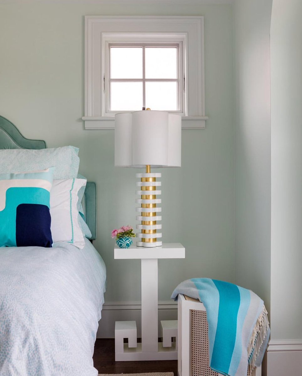 Our #Quattrofoil #lamps and #greekkey #sidetables will be at #HPMKT in all our #lacquered #finishes.