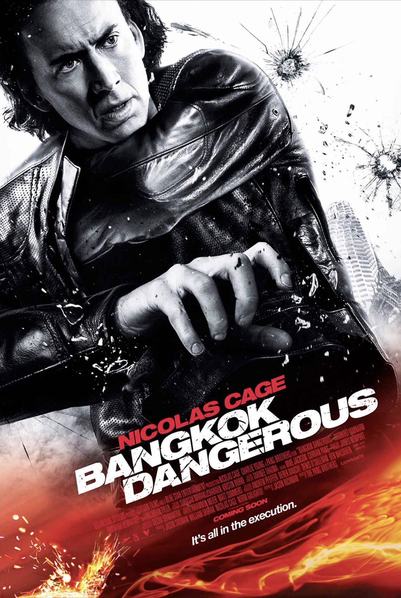 FilmNewsNos's tweet photo. 🎬MOVIE HISTORY: 10 years ago today, September 5, 2008, the movie ‘Bangkok Dangerous’ opened in theaters!
#NicolasCage #ShahkritYamnarm #CharlieYeung #NirattisaiKaljaruek #PanwardHemmanee #PeterShadrin #DomHetrakul #NapassakornMidaim https://t.co/scjn9CwIc7