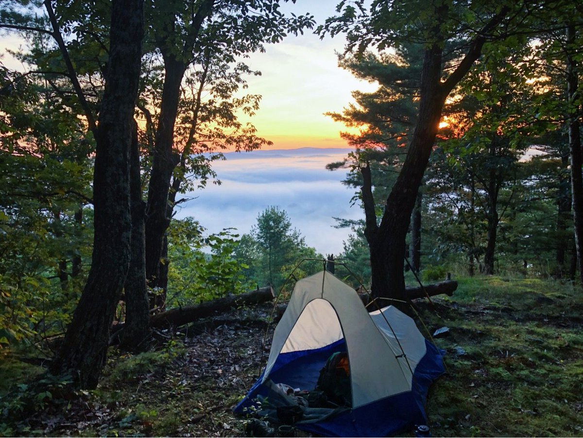 Our Outdoor Adventure Leaders (OALs) spent last night on the mountain preparing for upcoming trips with Mr. Harris. Nothing like a sunrise over campus. #OutdoorAdventure #WildernessAdventure #OutdoorEducation #AdventureEducation