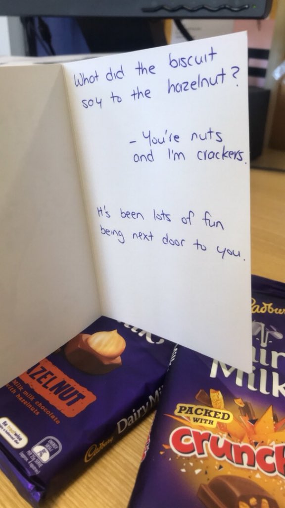 It’s the small things that get you through the tough weeks! Notes from colleagues and encouraging words from your students make all the difference💕