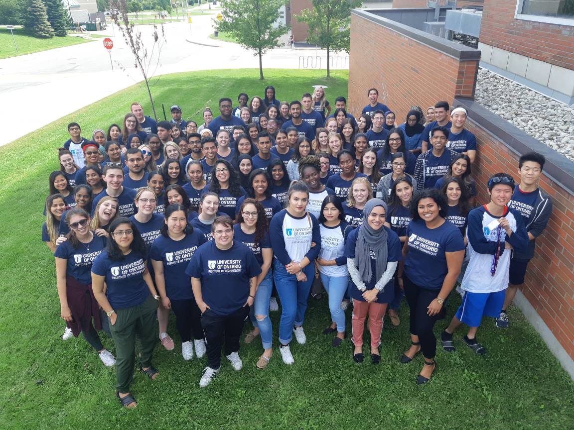 OT_CampusLife's tweet photo. Thank you for another amazing orientation! #UOITIgnite is officially over, but we couldn't have done it without this incredible group of student leaders! https://t.co/R6rixcb86G