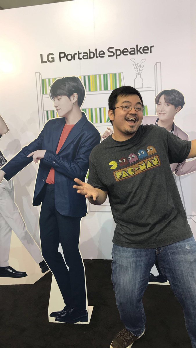 ebomby's tweet photo. #BTSSTUDIObyLG https://t.co/CVawznAgEn