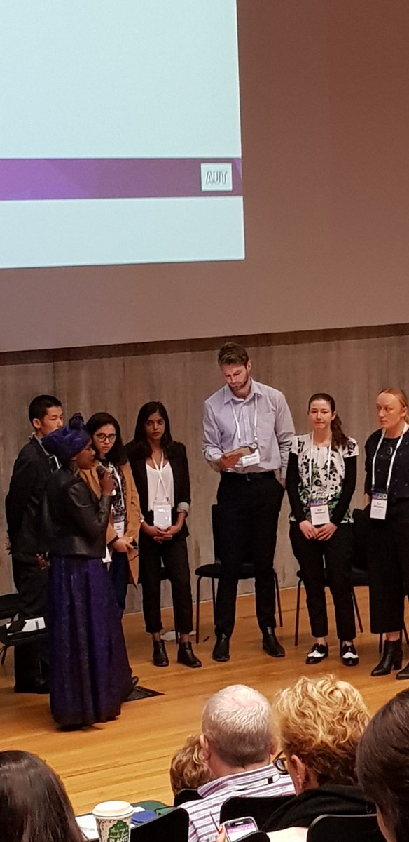 HeleenEnv's tweet photo. #atbhix @AUTSoCS Spot our OT student hard at work in the Healthcare Team Challenge!! https://t.co/8vmcxFXo77