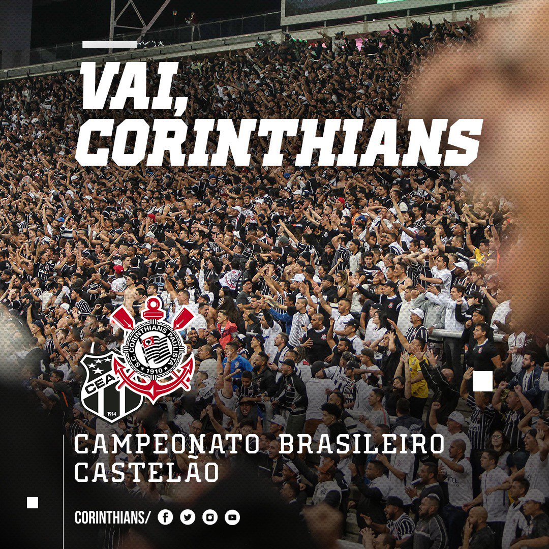 Corinthians on X: VAMOS JOGAR COM RAÇA E COM CORAÇÃO 🎶 / X