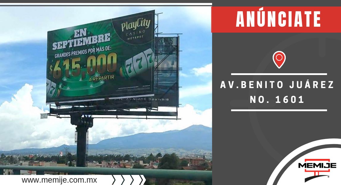 MemijeMx's tweet photo. Conoce nuestras ubicaciones en Toluca. 
¡ANÚNCIATE YA!

#MemijeAnuncia #Espectaculares #Toluca https://t.co/cfDD6yJZRq