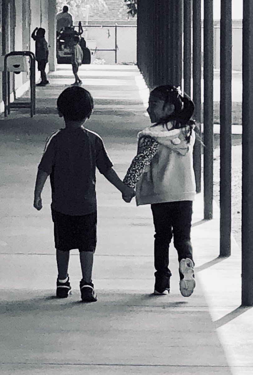 mrshallpass's tweet photo. Happy Grizzlies heading back to class after donuts with the principal. 💙 @patrickmcginn9 @msnunezvarias #gogrizzlies #PBIS https://t.co/sug1GvQC2z