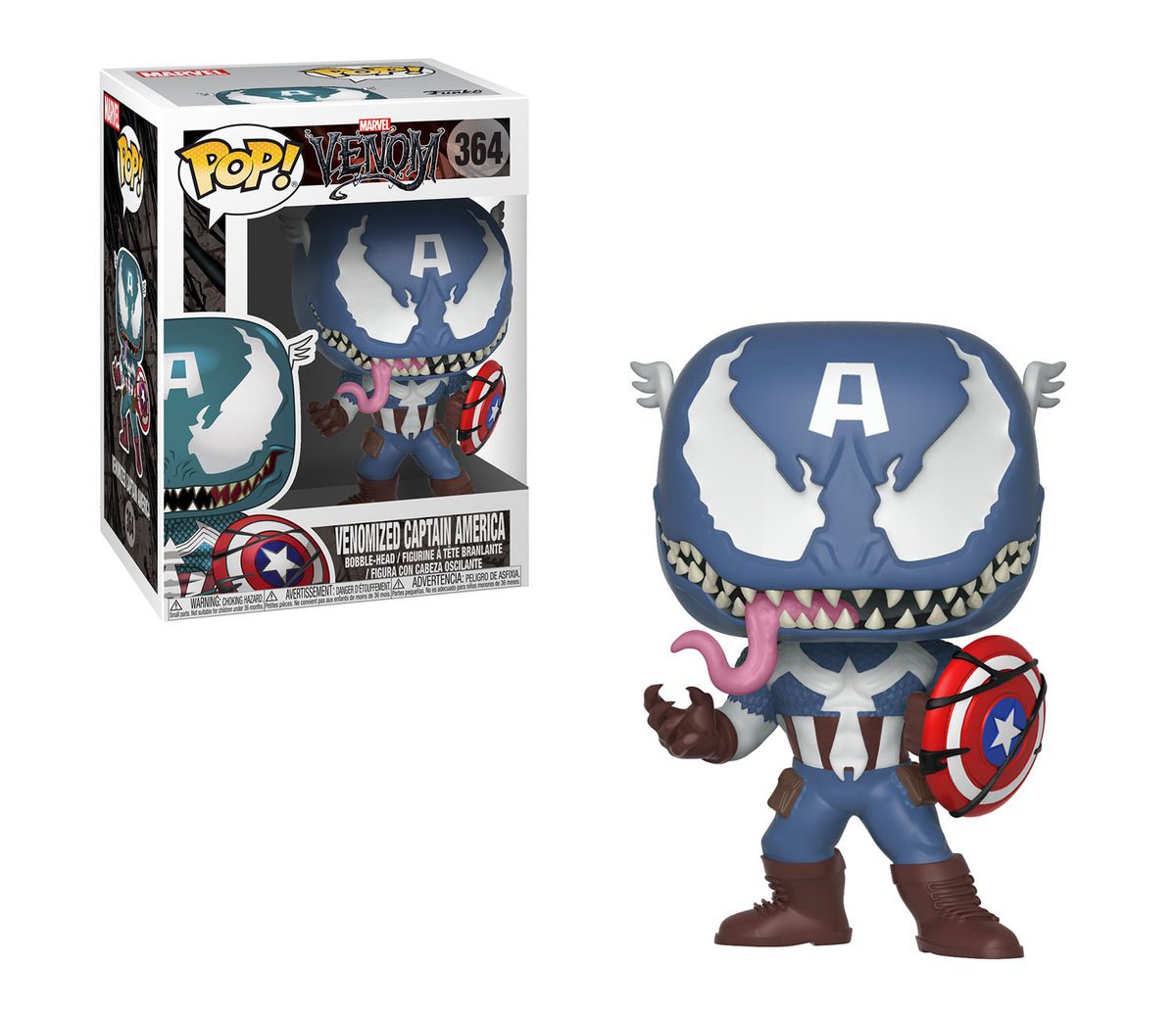 OriginalFunko's tweet image. RT &amp;amp; follow @OriginalFunko for a chance to WIN a Venomized Captain America Pop!