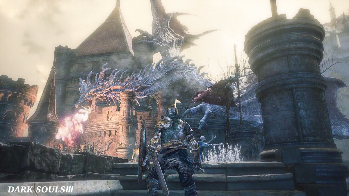 Hiro ゲーム垢 ロスリックの守る飛竜 ダークソウル3 Darksouls3 飛竜 ダークソウル写真部