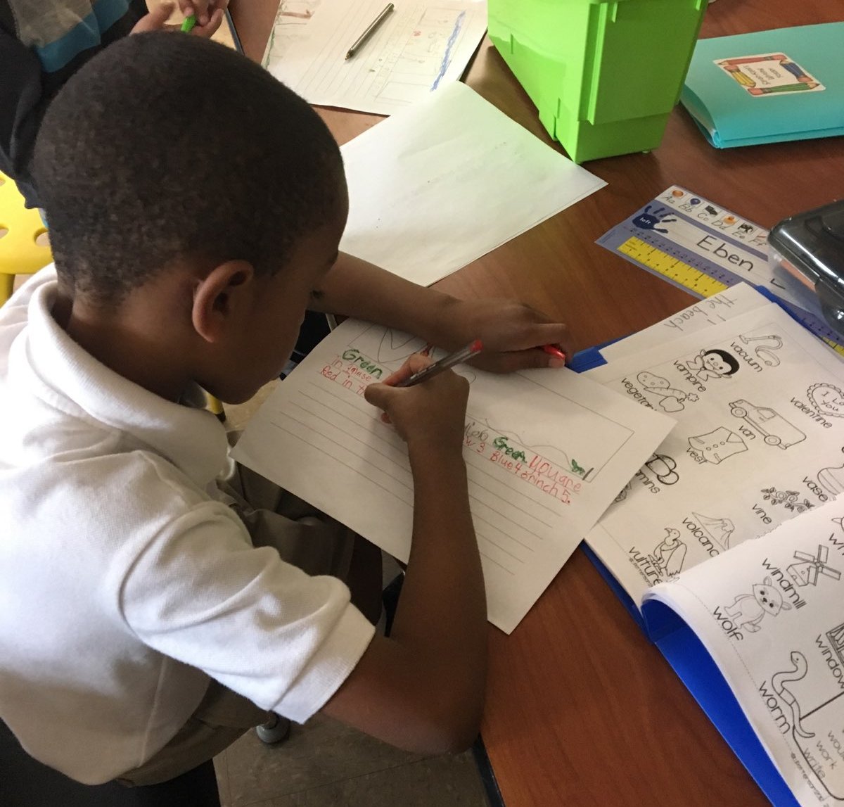 Christina McElroy (@cmfinnegan3) on Twitter photo Such an engaging writing workshop today with our new picture dictionaries & our special writing pens! Even our friends who aren't fans of writing were talking about how fun it was today! @Tullys2ndGrade <a href="/MabletonES/">MabletonElementary</a> #UltimateLearningExperience Such an engaging writing workshop today with our new picture dictionaries & our special writing pens! Even our friends who aren't fans of writing were talking about how fun it was today! @Tullys2ndGrade <a href="/MabletonES/">MabletonElementary</a> #UltimateLearningExperience