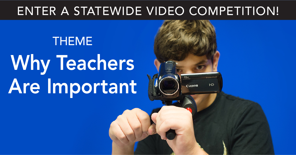 High School Students: Interested in a chance to represent FCPS in a statewide video competition? If so, please submit your 30-second video on why teachers are important. Deadline is September 25! Details: bit.ly/2MH5ZuF.