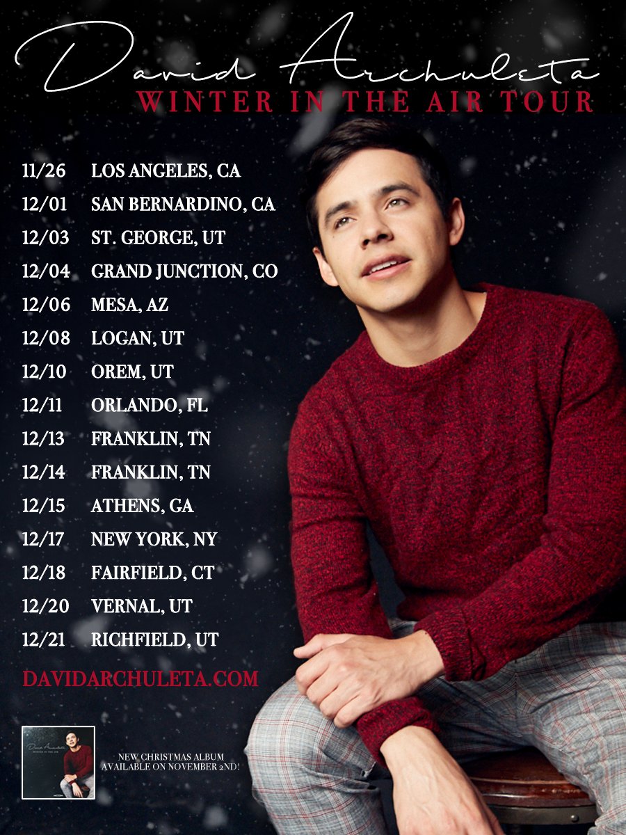 David Archuleta on Twitter "In case y'all missed it... I just