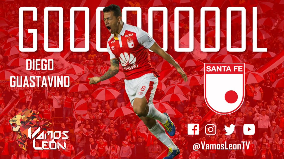 VamosLeonCO's tweet photo. 40' GOOOOOOOOOOOOLLLL GOOOOOLLL DE GUASTAVINO
#SFExENV
#SantaFe
#LigaAguila
#VamosLeon https://t.co/pcm0hkhRiD