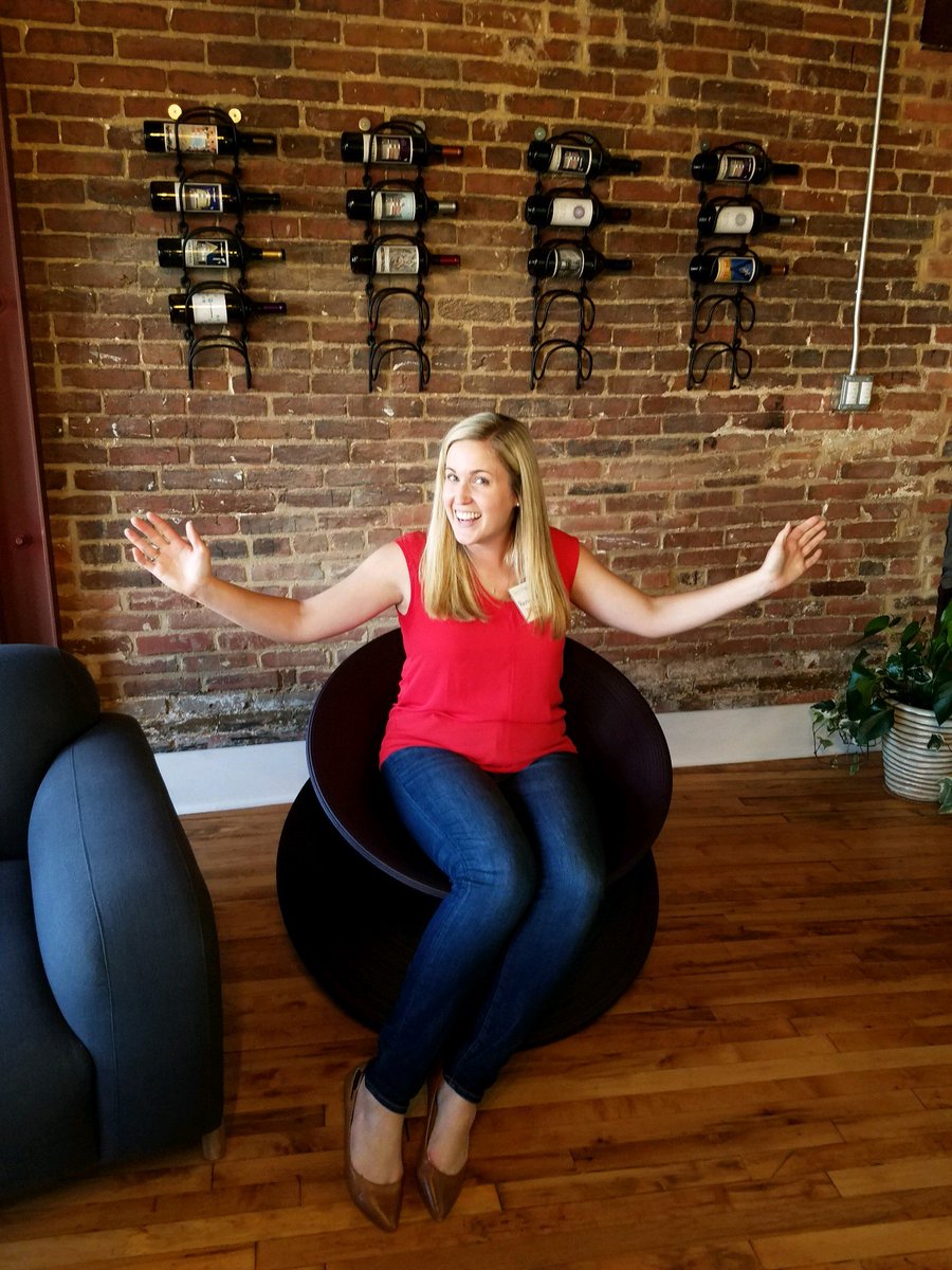 rachaelpash's tweet image. Thanks to @techfrederick for having an awesome networking event, and to @Yakabod for hosting and having such fun chairs #techfrederick #womenintech #networkingisfun