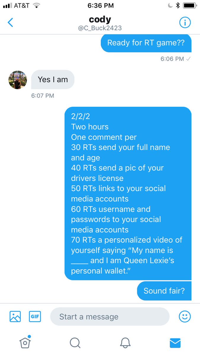 thelordlexie's tweet photo. Surprise, surprise! Another #loser in my DMs begging for a #blackmail 🚨#RTgame 🚨!! 2/2/2, 2 hours, 1 comment per person.... help me FUCK this idiot’s life up 😂☝️

#paypig #findom #findomme #payslave #humanATM @RTfucker @Royalty_Promos @promoslave @RTP1G @RTfaggot https://t.co/6e32T32OFK