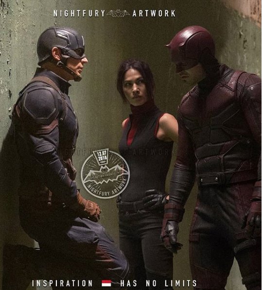 JemalBaraka's tweet photo. Captain America, Daredevil & Elektra Mashup
by Nightfury Artwork
#GTMMedia #NightfuryArtwork #CaptainAmerica #Daredevil #Elektra #MCU #MarvelComics https://t.co/ufllEQg1Ok