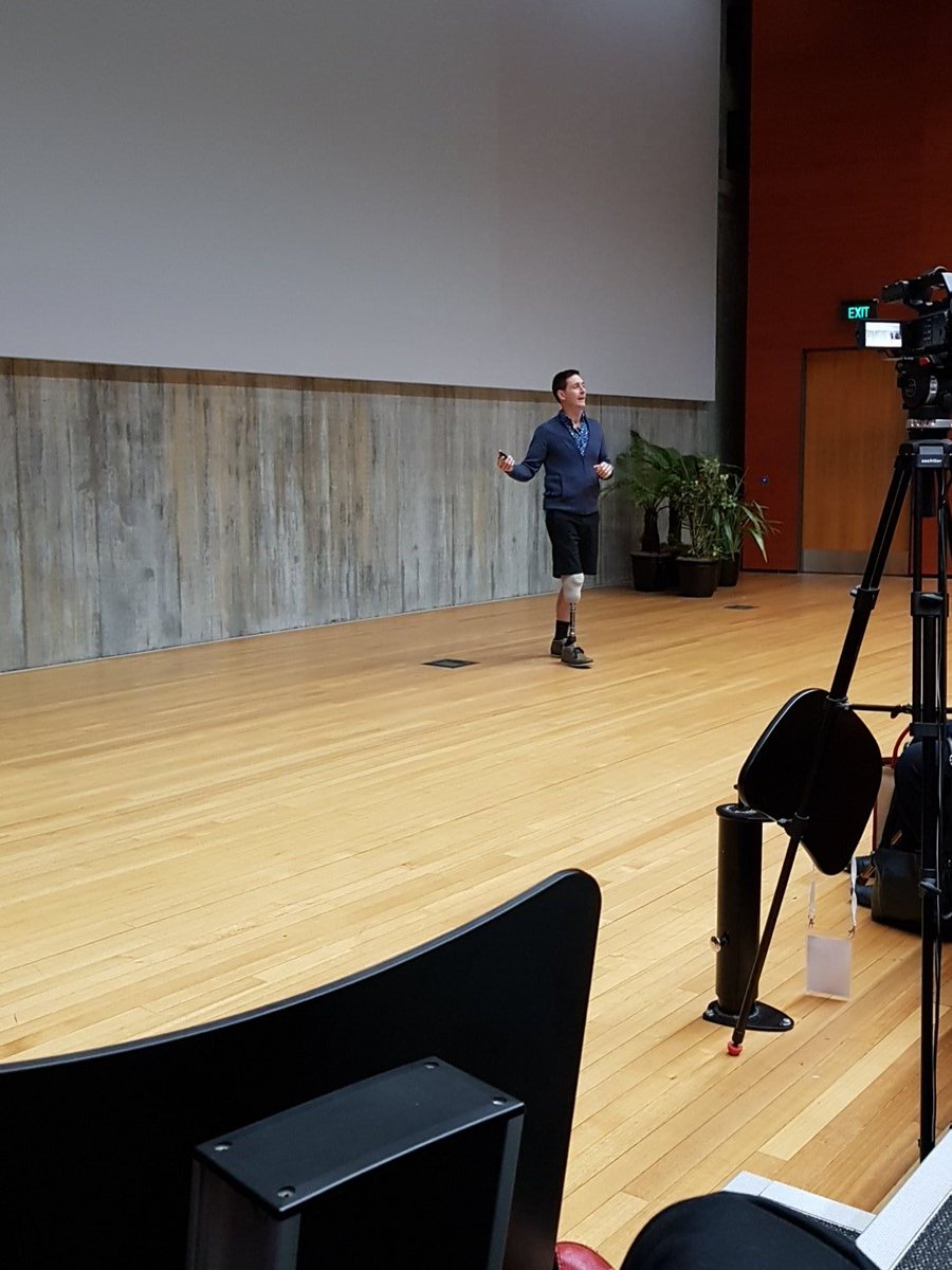 HeleenEnv's tweet photo. #ATBHIX @williampikenz "Purpose kept me going". https://t.co/iw6VrZWm5d