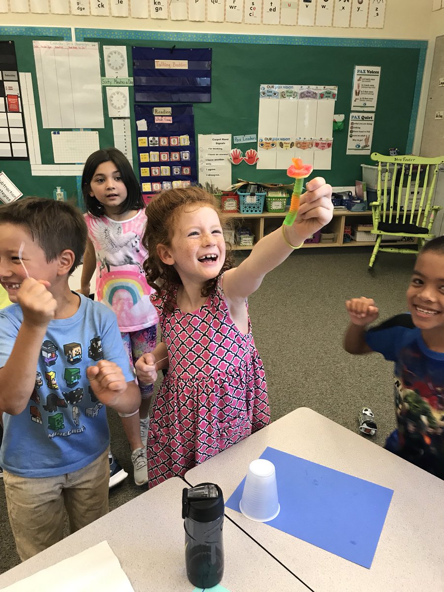 foster2ndeagle's tweet photo. The reaction from these kids day 2 of 2nd grade is melting my heart!! 1st grade teachers have done an amazing job instilling positive school character traits in these guys! They were working in teams to save Fred the gummy worm and learning the power of perseverance! #TeachImlay https://t.co/I6hgJaH1Mx