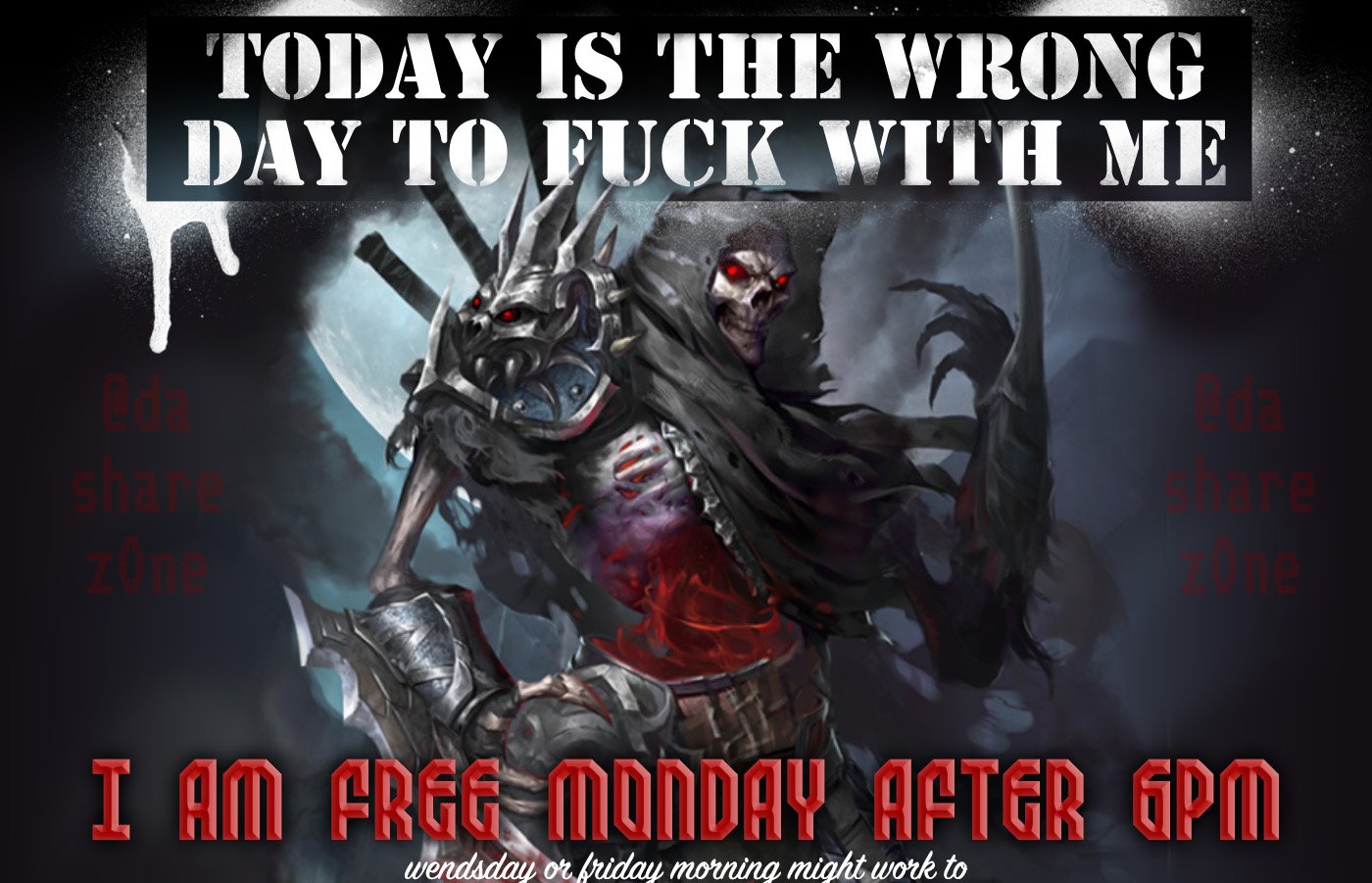 NOT TODAY
-= https://t.co/Qtp3PvcePc ADMIN =-