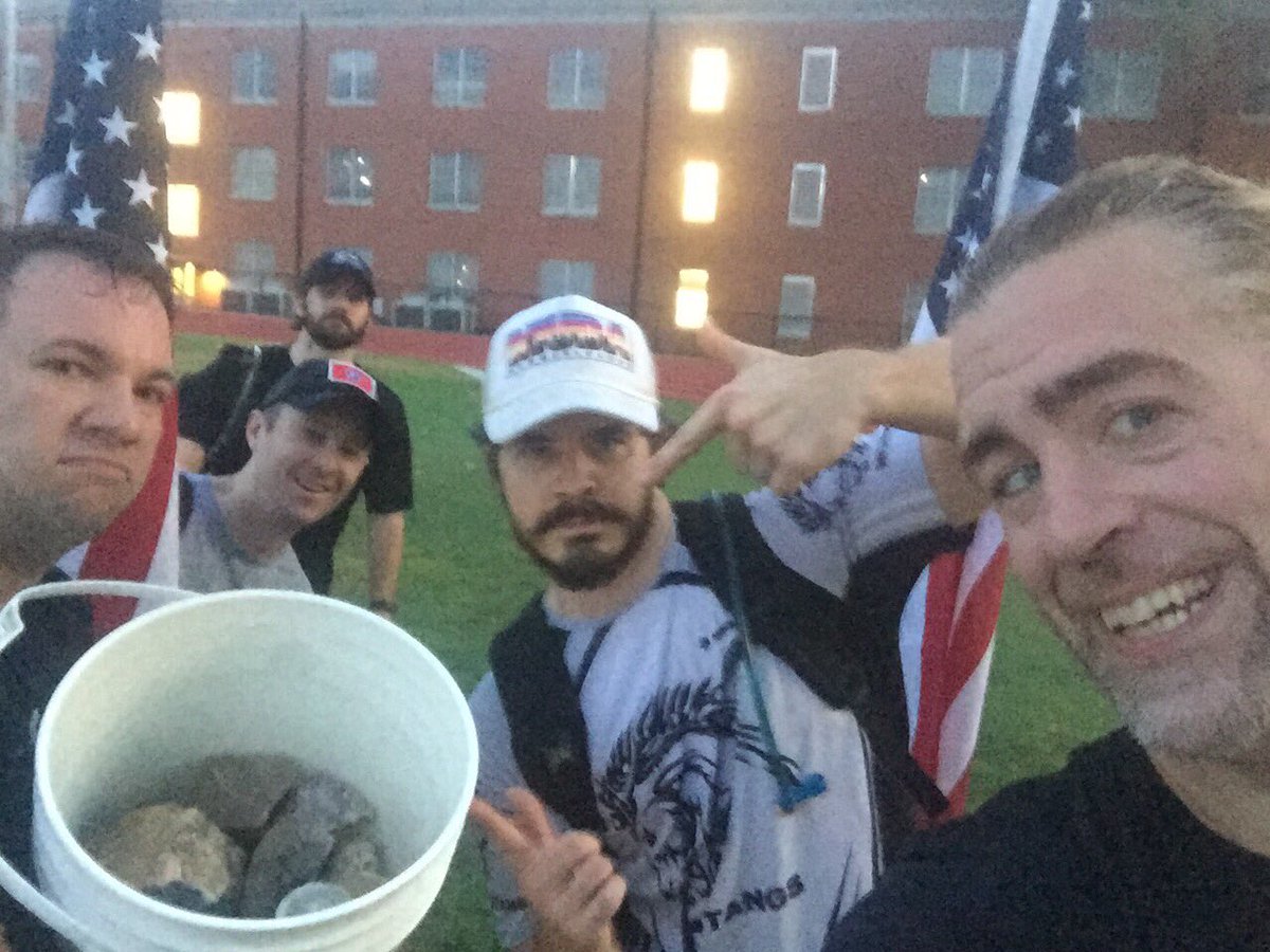 5 HIMs for a Fast and Furious Barracks Drift Beatdown on rucking Wednesday. #rucking #rocks