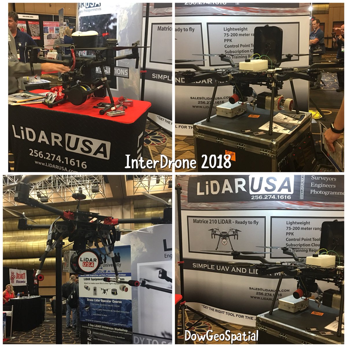 dowgeospatial's tweet image. #InterDrone #dowgeospatial #lidarmapping