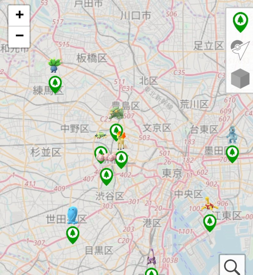 マジカルgoの代わりに みんなのポケマップ 登場 ポケモンgoアプリ ふと雑記ブログ