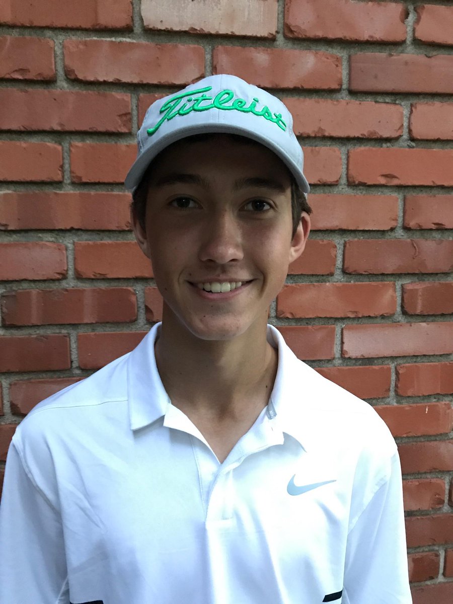 RHSBGOLF's tweet photo. Winner Winner for the JV Knights vs. the Grey Ghosts @ Kellogg Exec. 9.

Matt Marsh (@mttmrsh00)- 40 *Medalist and Career Low*
Aryan Arora- 45
Lonny Bryant- 48
Grant Capel- 55 *1st match*
Gavin Patel- 55 *1st match*

Team- 188

Also congrats to Carter Moon on his first match! https://t.co/0rJkDp7Qgz