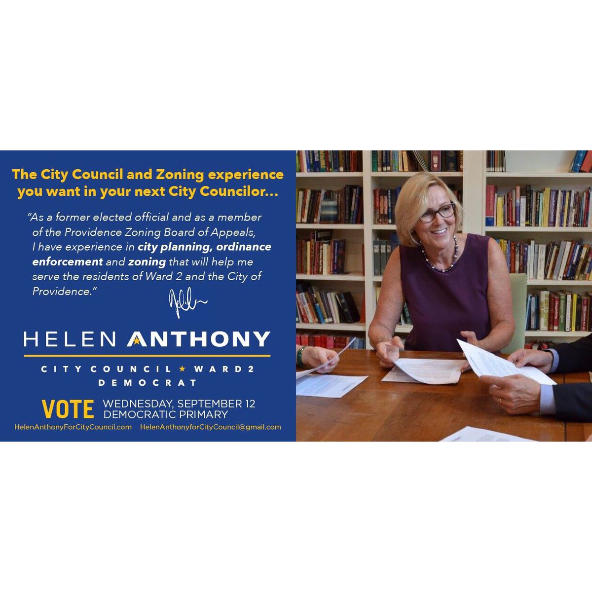 Helen Anthony for City Council Ward 2 (@councilhelen) on Twitter photo 