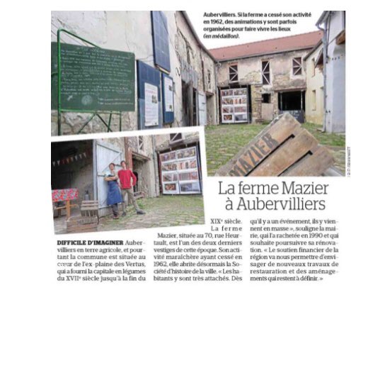 Interview dans #LeParisien
▶️ Il faut sauver le patrimoine local !
▶️ nous avons créé un nouveau label en <a href="/iledefrance/">Région Île-de-France</a> « patrimoine d’intérêt régional » avec des aides financières pouvant atteindre 500 000 €
▶️ focus : aide à la ferme Mazier à Aubervilliers