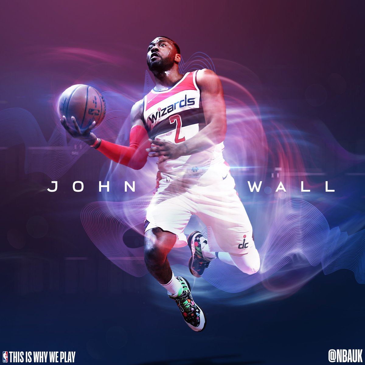 Happy Birthday to Wizards point man, John Wall  See you in January 