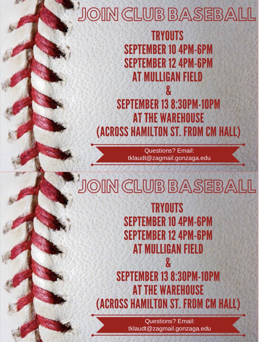 GU Club Baseball tweet media