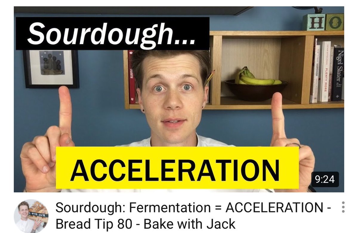 BakeWithJack's tweet image. Good morning early risers ☺️ #breadtip 80 is UP over on the Bake with Jack YouTube channel and this week is another #sourdough video all about the ACCELERATION of the puff 😉👉🏻 youtu.be/HuELhGsaffk