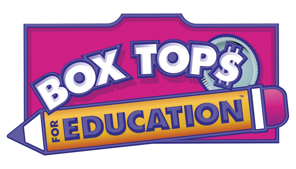 It's time to turn in those box tops that you saved all summer! We are collecting box tops from now through Sept. 18. A flyer will be coming home this week with a collection sheet, but you can also send them in a Ziplock bag with your student's teacher's name on it. #boxtops