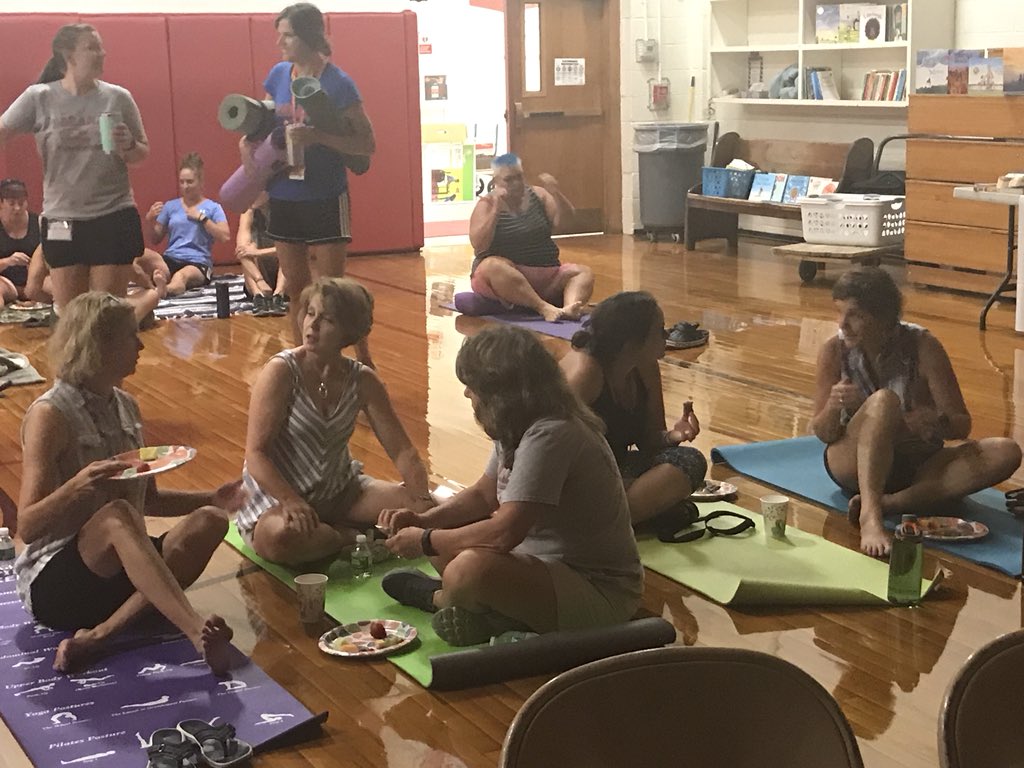 SaranacElem's tweet photo. Thank you @BoyePitcher for spending the morning with us! Self-care is critically important for educators so we’re always pouring from a full cup! ❤️ #SESational #mindfullness https://t.co/7t9guV31C8