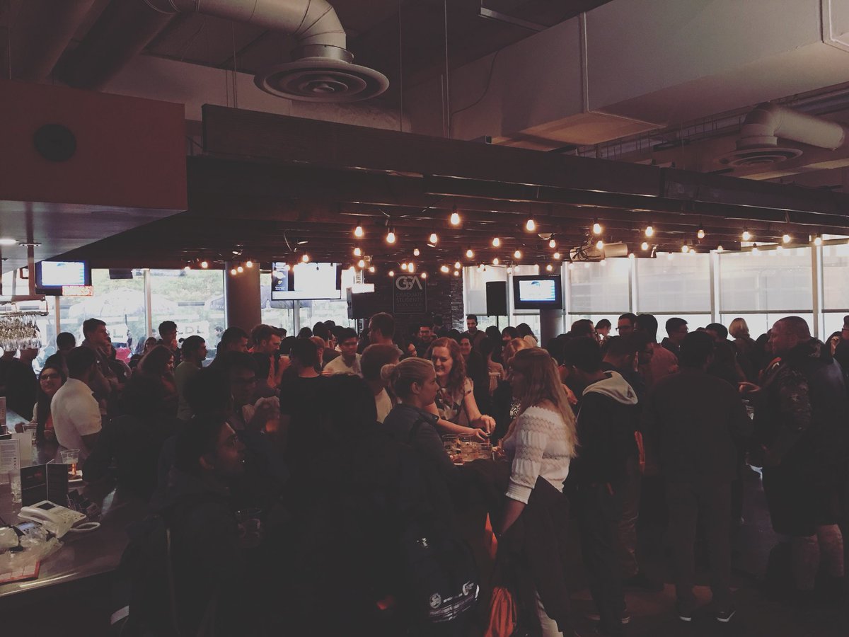 GSACalgary's tweet photo. #GradStudentO is bumping tonight @UofCLastDefence! Come out and join us with DJ Pat Boulin! #UCalgaryGradStudents #GetInvolvedGSA https://t.co/xFhjUcbFWy