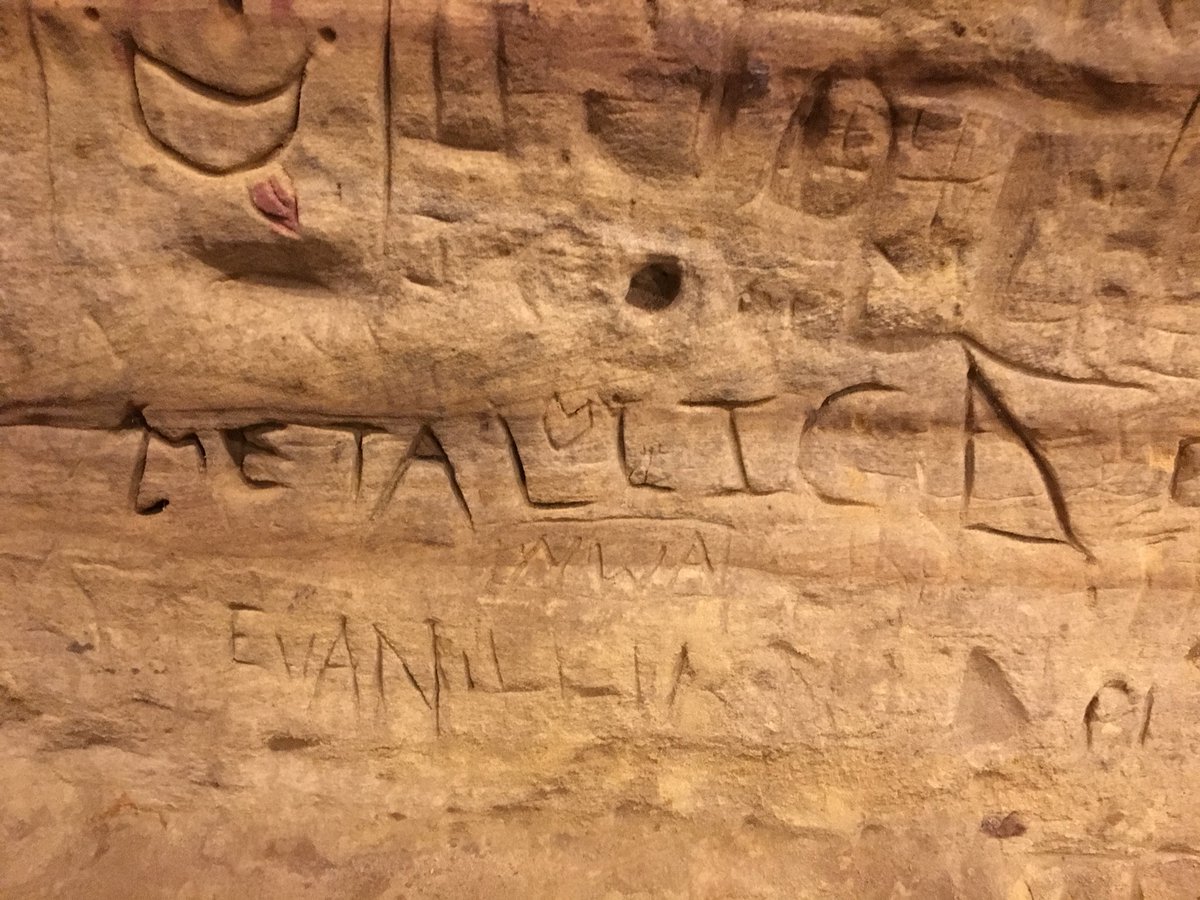 ColbyCoash's tweet image. Hey. @Papa_Het .@larsulrich .@KirkHammett . @RobertTrujillo come to @BlueBlood_Brew for a tour of Robbers Cave in lincoln.