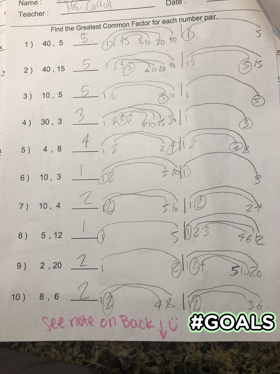 MrsCoachCarroll's tweet image. When you teach the concept, but students find different “methods” to get the right answers....now that’s what makes my heart flutter! They all “put their brain on paper” as I say. #conceptualunderstanding #notrobots #thinkforthemselves #lovemyjob