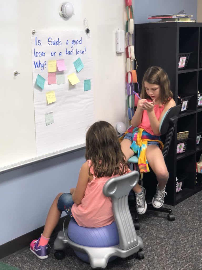Mrs_Laird's tweet photo. The kids had such a good time doing a graffiti review to review Third Grade Angels! Itโs amazing to see such deep thinking in week 3!
#tisdwes #thirdgradeangels #graffitireview https://t.co/UiaQ56IxZ6