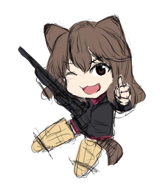 こういうの作りたい
ろくに調べず描いてるから既存のものとポーズ被ってたらゴメンね 