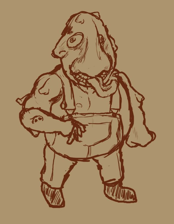 PhirezStudios's tweet photo. Working on designing the Tier 2 zombie boss. The bosses will be more mutated/abnormal than the other zombies in the game. What do you think this cute fella should be named? #indiegames #conceptart https://t.co/njfD7ByEXp