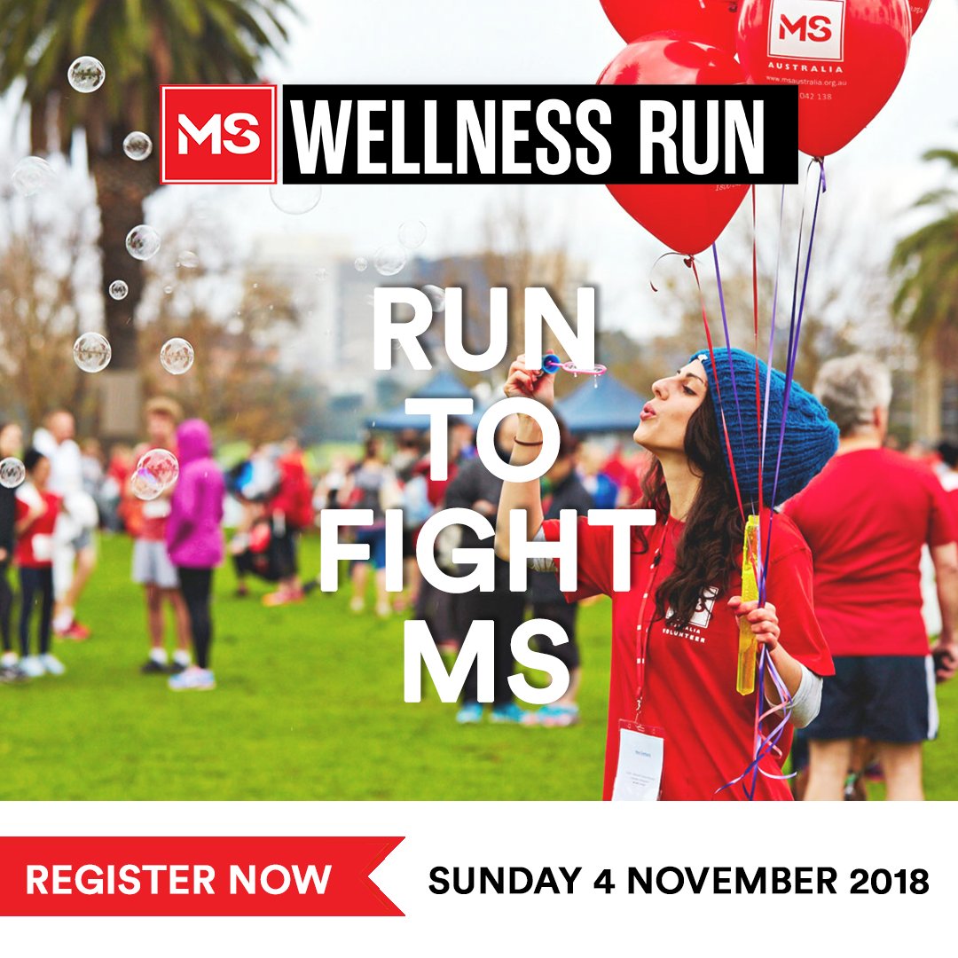 The MS Wellness Run is coming to Wollongong on November 4! 🏃‍♂️🏃‍♀️Choose from either a 5km or 10km course and run to fight MS! Register now and save 30% - LIMITED TIME ONLY &gt;&gt; bit.ly/2CnTcZn #RuntoFightMS #MSWellnessRun #Wollongong